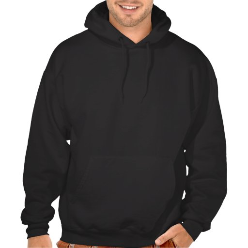 Mens Plain Black Hoodie | Zazzle